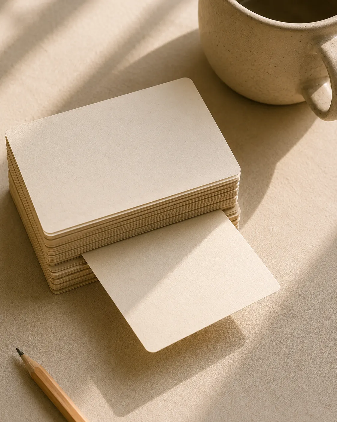 Notebook with handwritten questions about visa requirements